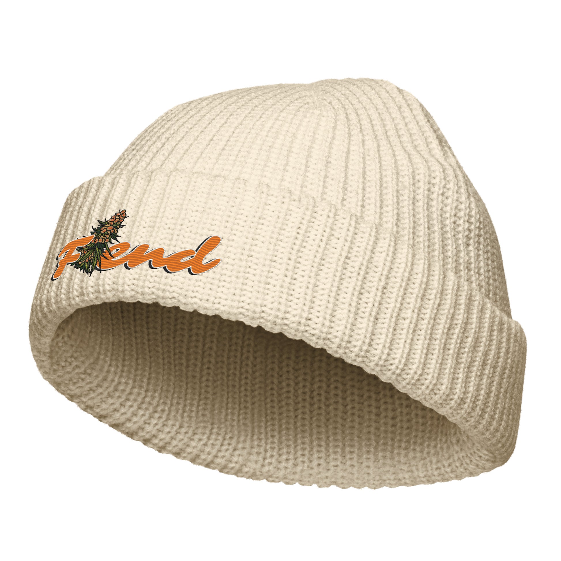 Fiend Orange Dream Fisherman beanie - Fiend Streetwear 